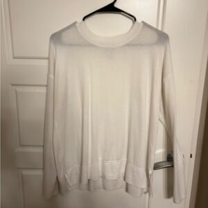 White Long Sleeve Sweater